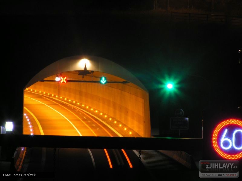 Jihlavský tunel bude uzavřen