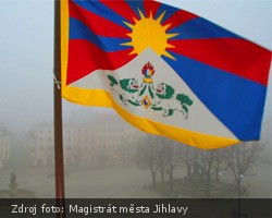 Tibetské slunce nad Jihlavským náměstím