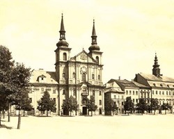 Jihlava, stará fotografie náměstí