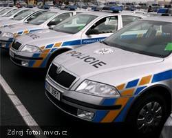 Policejní vozy v nových barvách