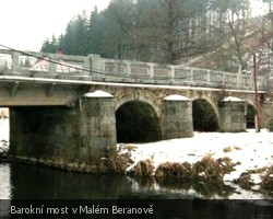 Barokní most, Malý Beranov