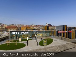 City Park Jihlava - stavba roku 2009