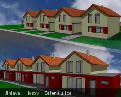 Jihlava Hosov - Zelená ulice