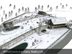 ZOO Jihlava - vizualizace pavilonu Austrálie