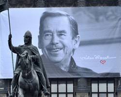 Václav Havel na jihlavském Prioru