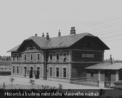 Historická budova městského nádraží