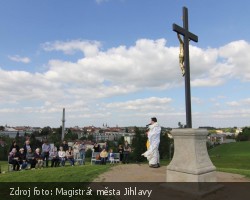 Žehnání, Merfortův kříž na kopci Větrník