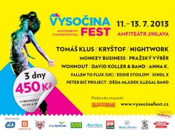 Vysočina fest 2013 - plakát