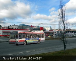 Trolejbus na Vrchlického - UNI HOBBY