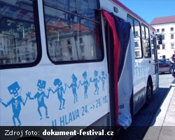 Festival dokumentů -trolejbus